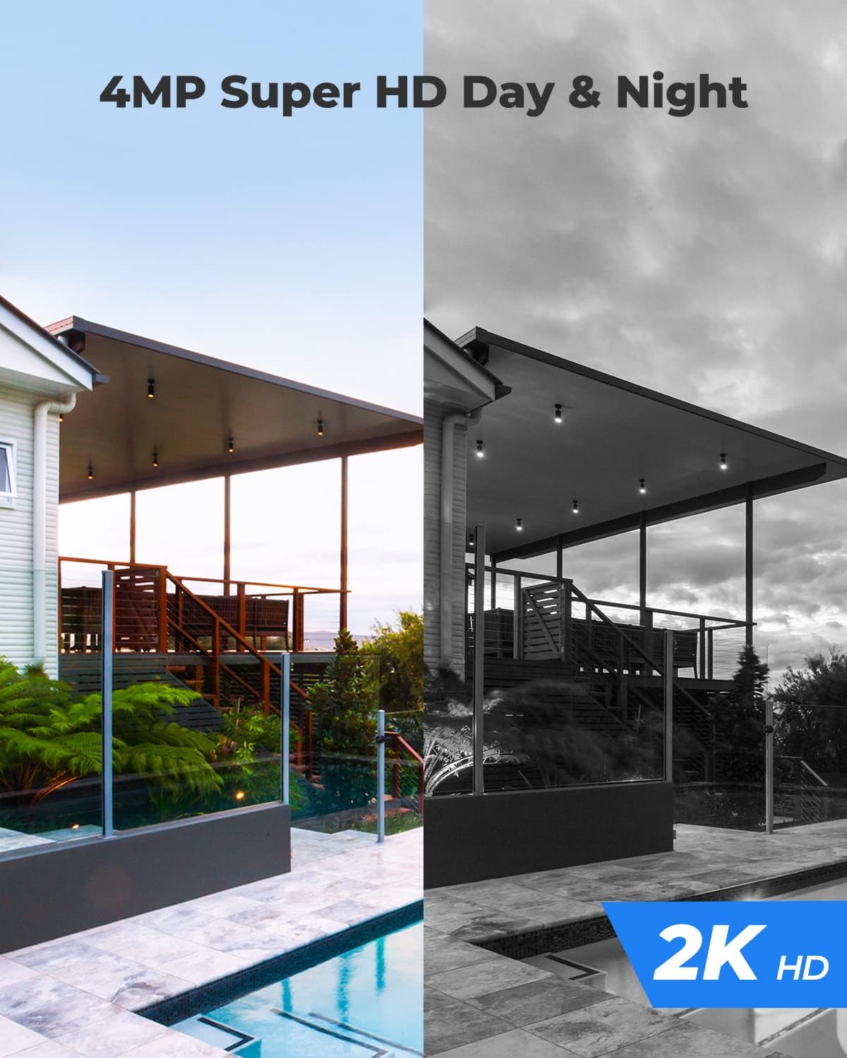 Solar Powered Wireless Security Camera with Pan Tilt J41217