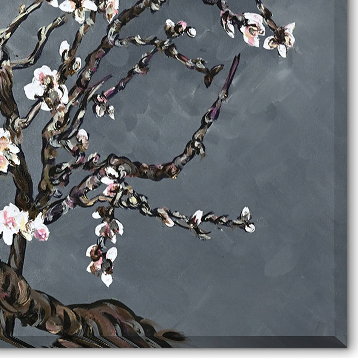Hand-Painted Framed Canvas Art W45729