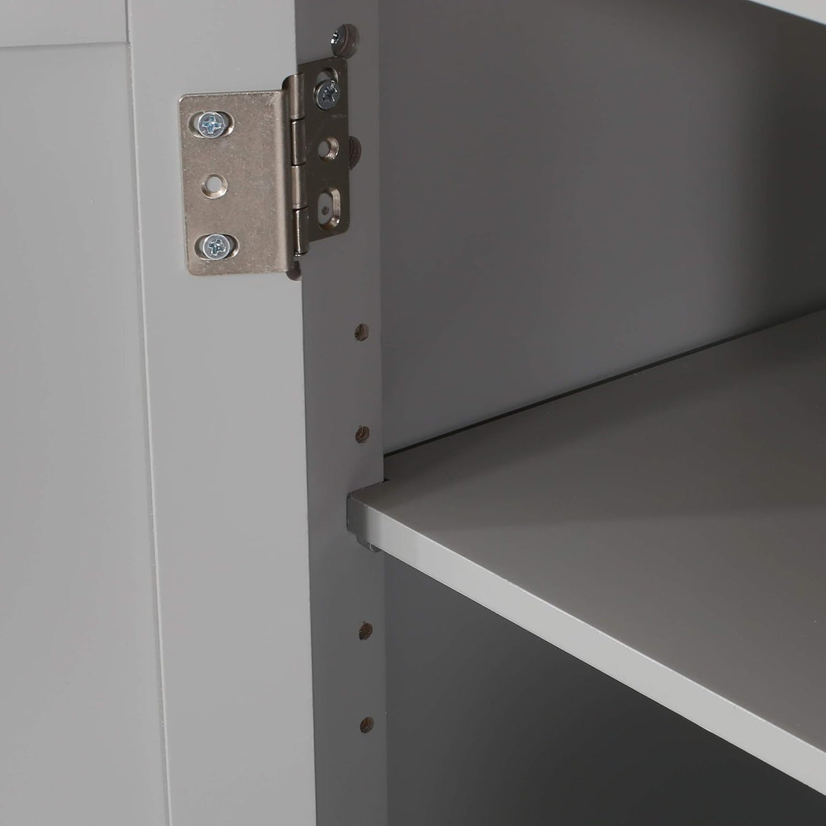 Gray Kitchen Cart with Wheels C71815