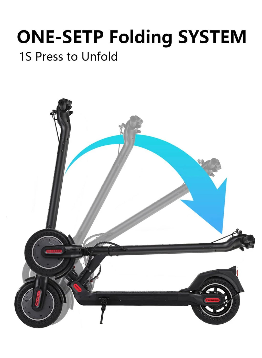 Electric Scooter with 350W Motor and 8.5 inch Honeycomb Tires M6011