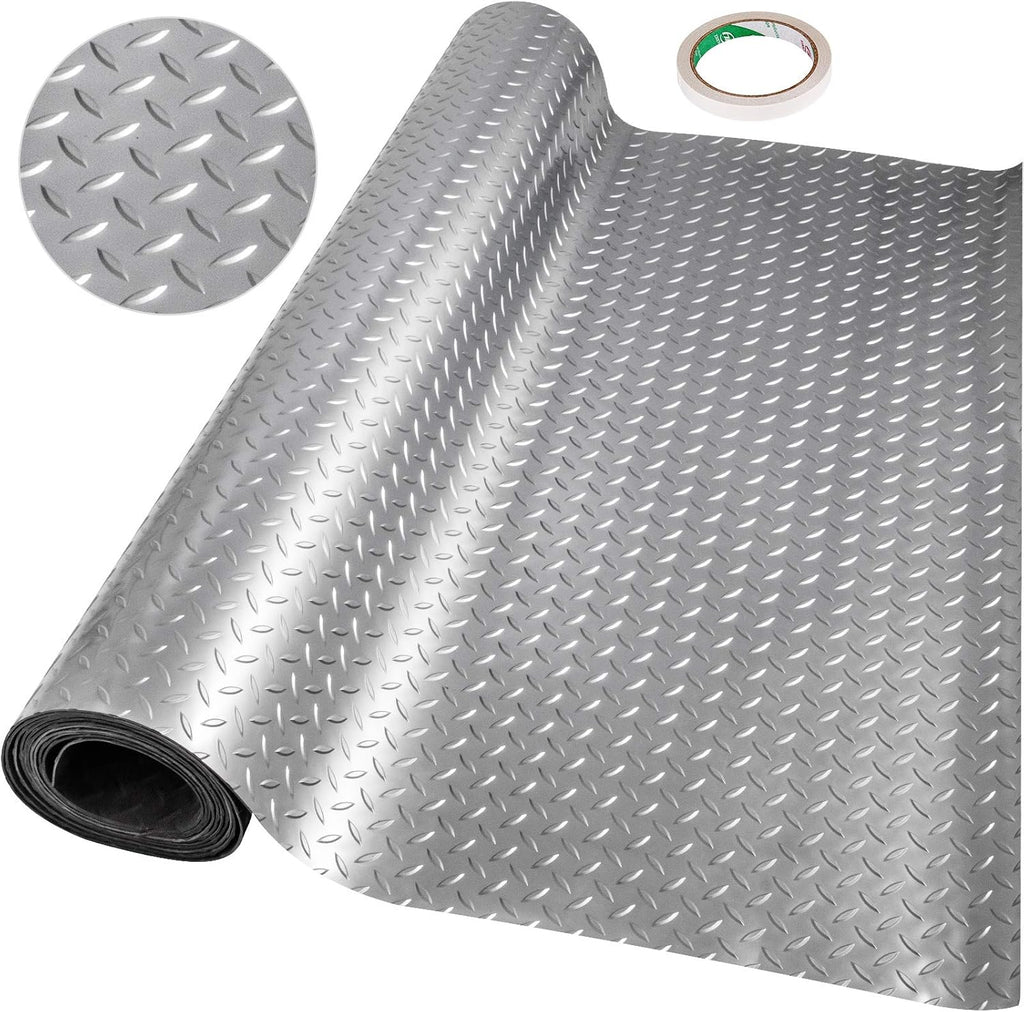 25.5 x 3.6 Ft 2.5mm PVC Garage Floor Mat H40206