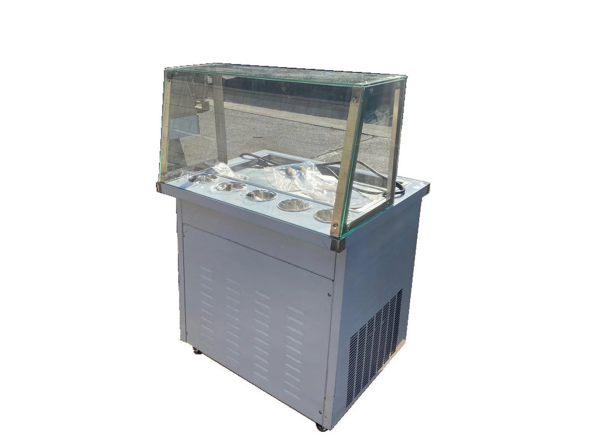 Thai Style Fried Ice Cream Maker Machine 1000W V365
