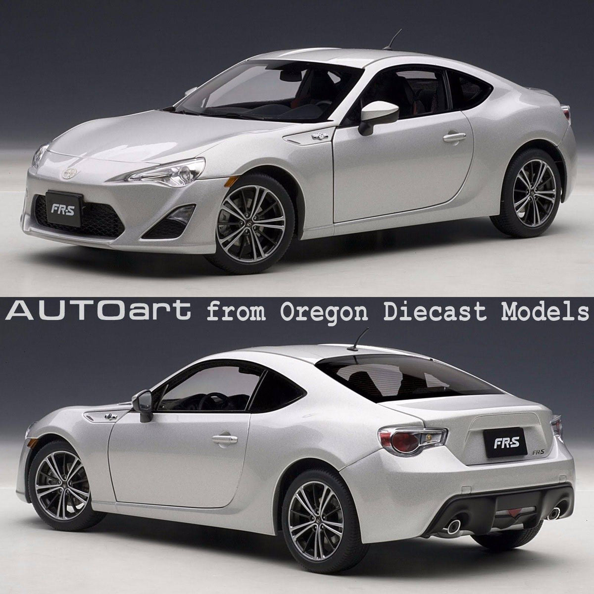 1/18 Scion FR-S Silver Metallic I68324