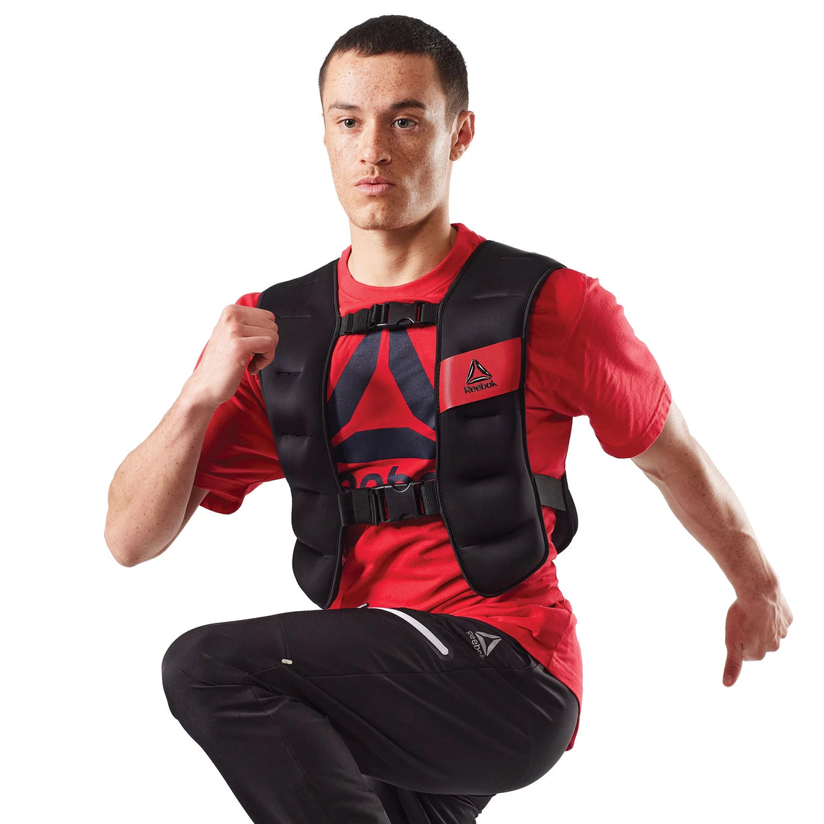 Weighted Vest 20lb Adjustable Reflective E1846
