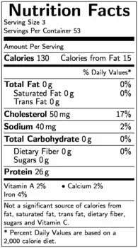 8 Ounce Vacuum Packed Skinless Boneless Wild Tuna Steak U4069