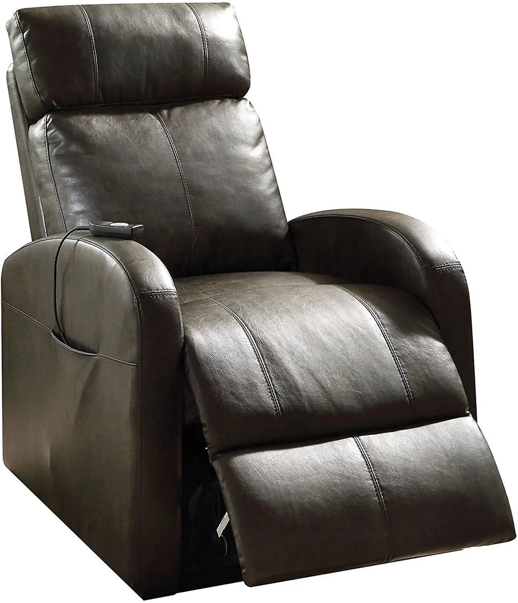 Dark Gray PU Power Lift Recliner M148