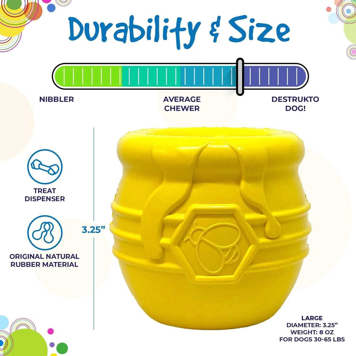 Durable Treat Dispenser & Enrichment Toy S39272