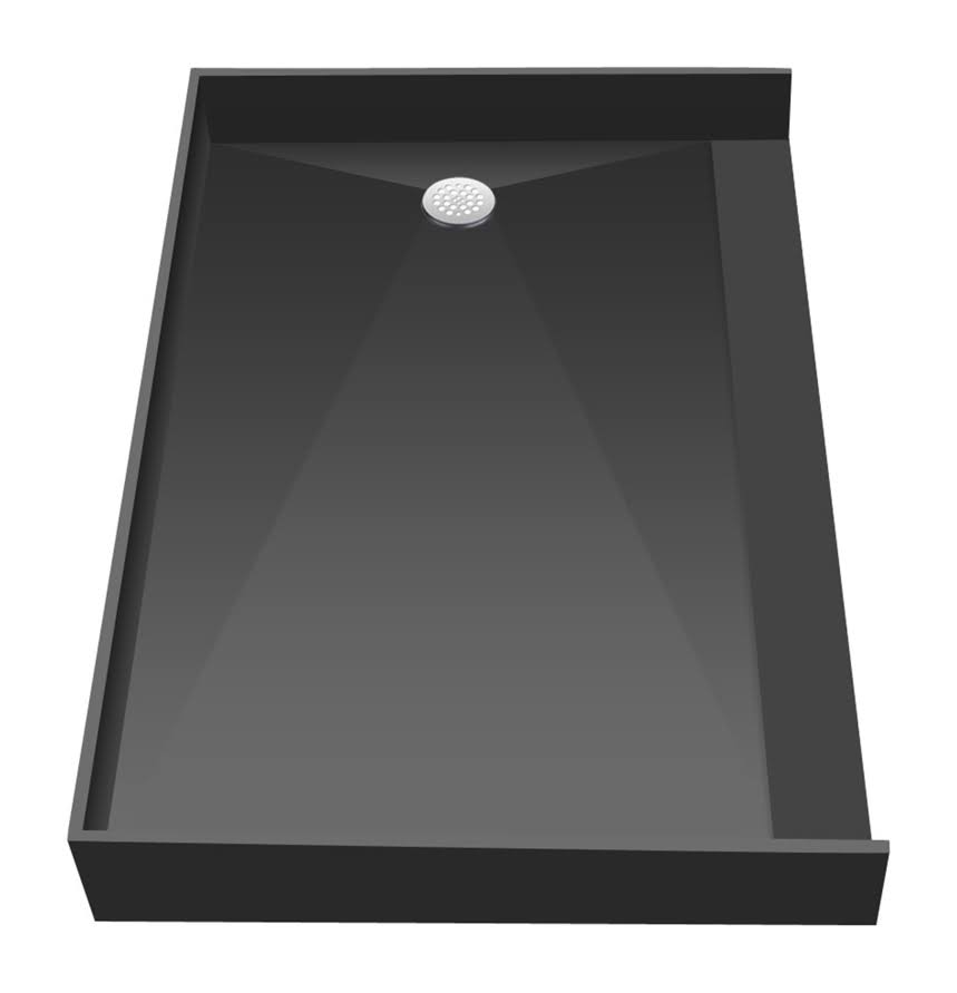 30x22 Shower Base with Drain Plate S391