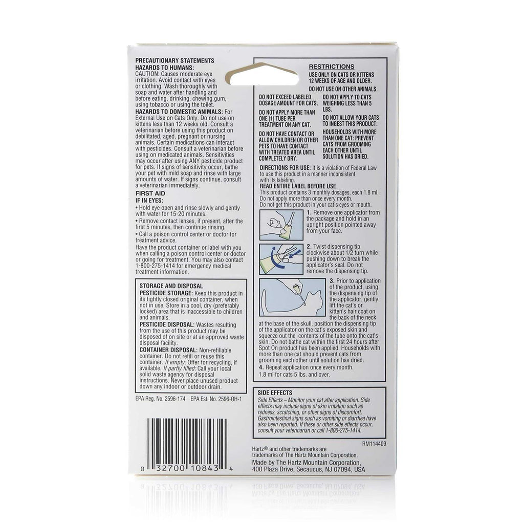 Flea & Tick Prevention For Cats H462653