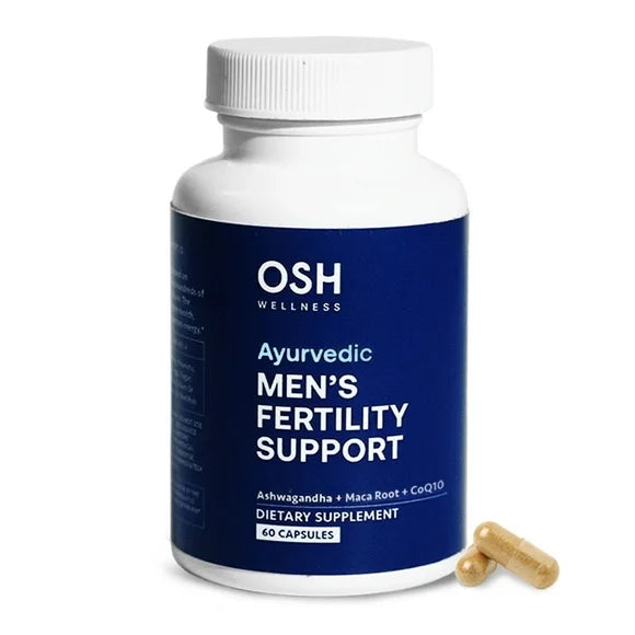Ayurvedic Male Fertility Supplement with Ashwagandha, Maca, CoQ10, Zinc N81145