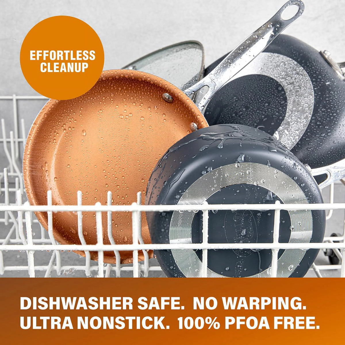 25 Piece Non Stick Cookware Set with Utensils A4842