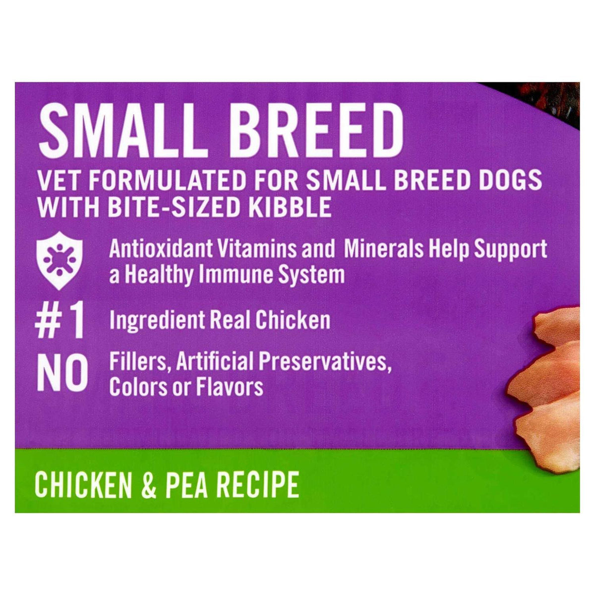 Chicken & Pea Recipe Dry Dog Food V1381