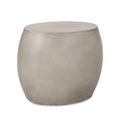 Light Gray Concrete Side Table E583851