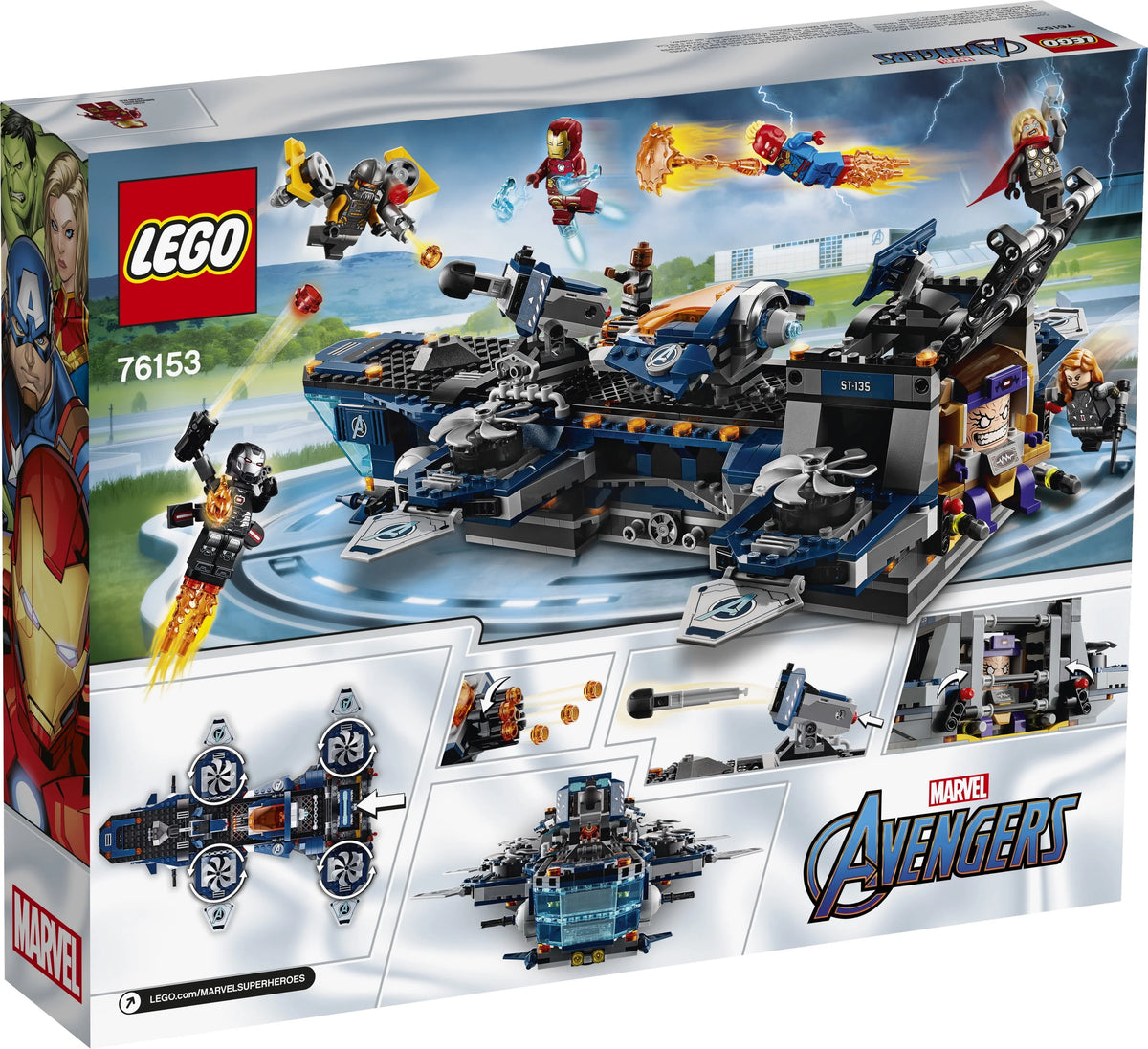 Building Toy with Minifigures 1,244 Pieces F322
