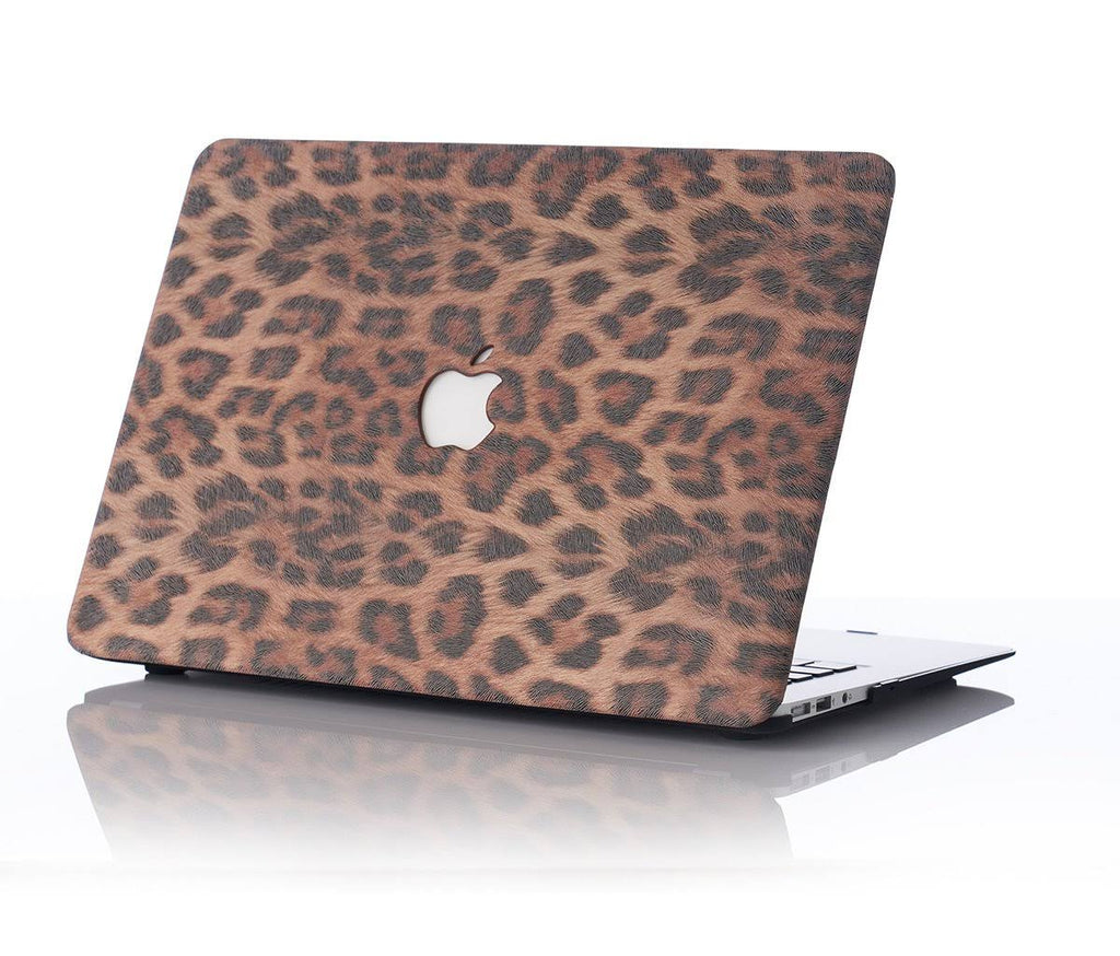 Leopard-Print MacBook Case R542