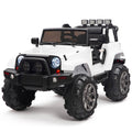 12V Electric Car Truck with Parent Remote Control - White L667451