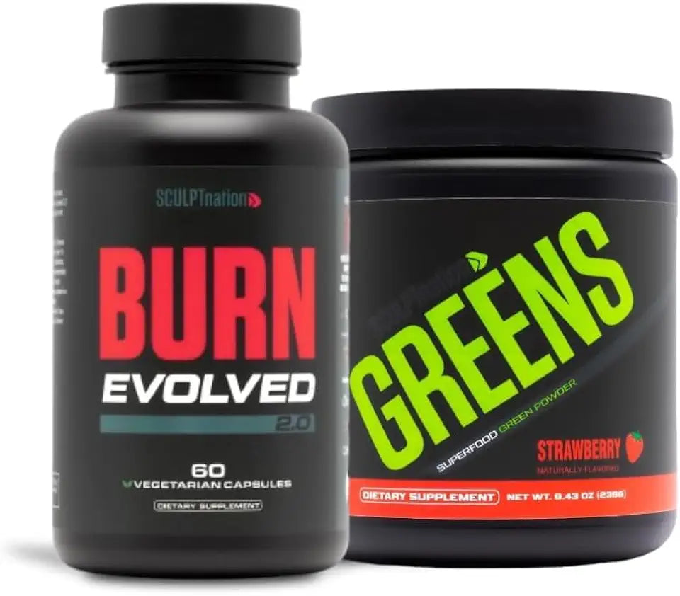 Burn 2.0 and Premium Greens Strawberry Bundle O8679