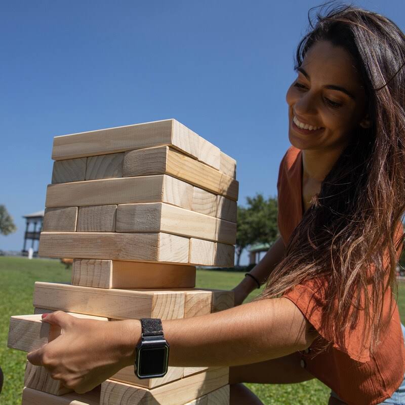 Wooden Tumble Tower Game R2000