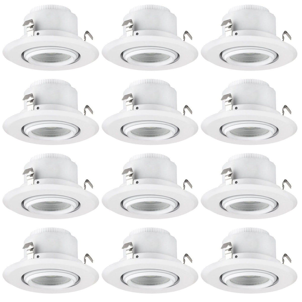 4-Inch Round Dimmable LED Gimbal Recessed Downlight N460899