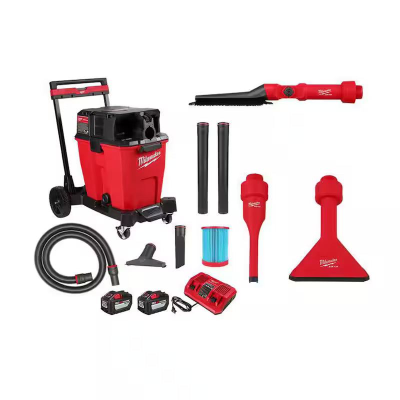 12 Gal. Cordless Wet/Dry Shop Vac Kit with Non-Marring Kit U879191
