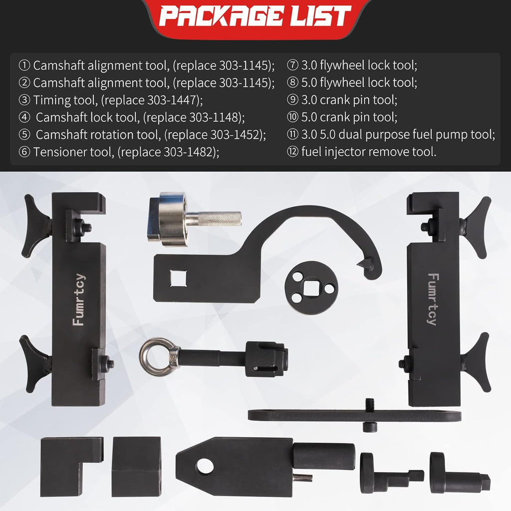 Camshaft Alignment Tool Kit, Engine Timing Tool Set C899