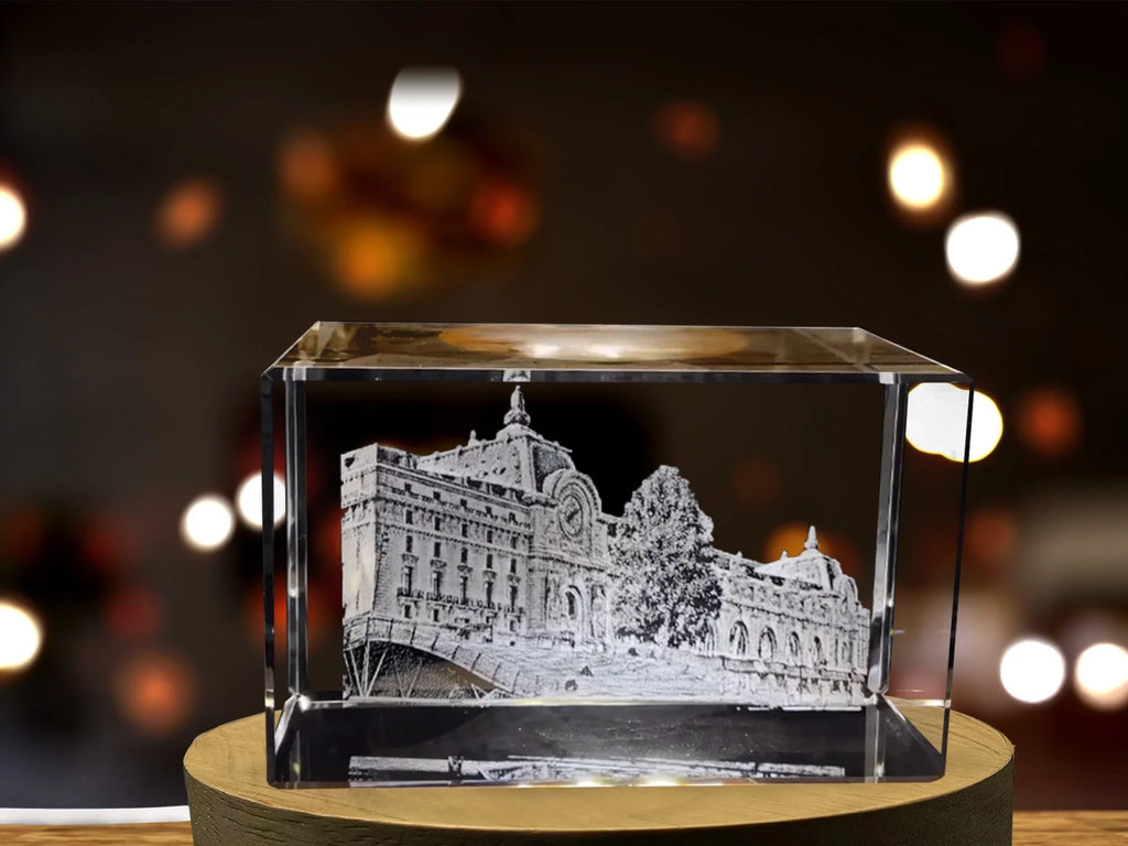 3D Engraved Crystal Keepsake O545591