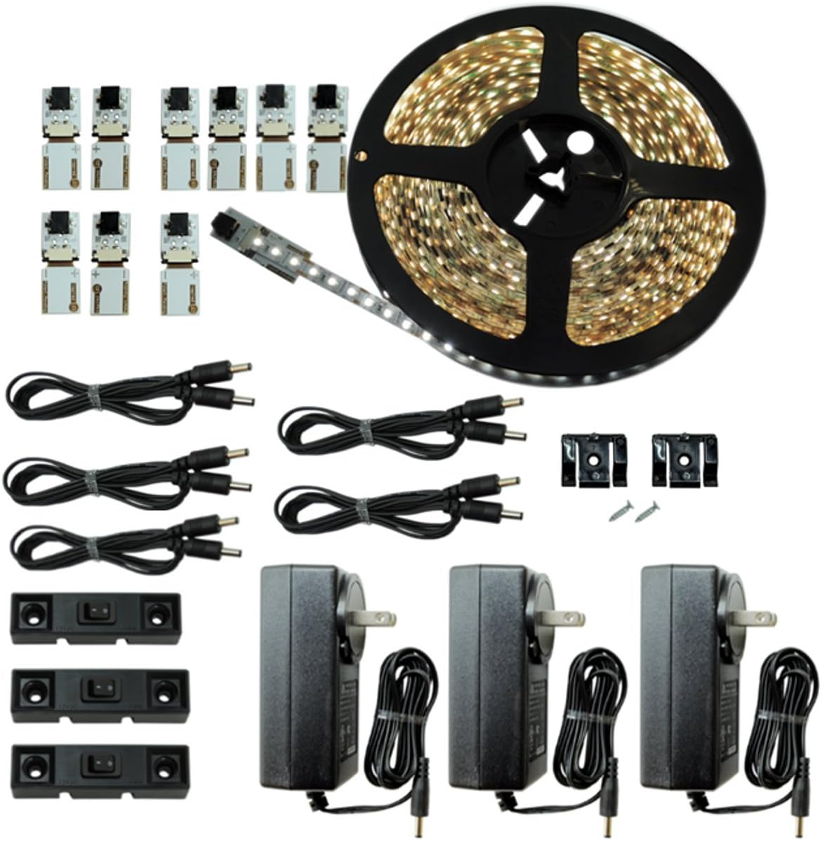 Ultra Bright Blue 39.5ft Dimmable Adhesive LED Strip I729