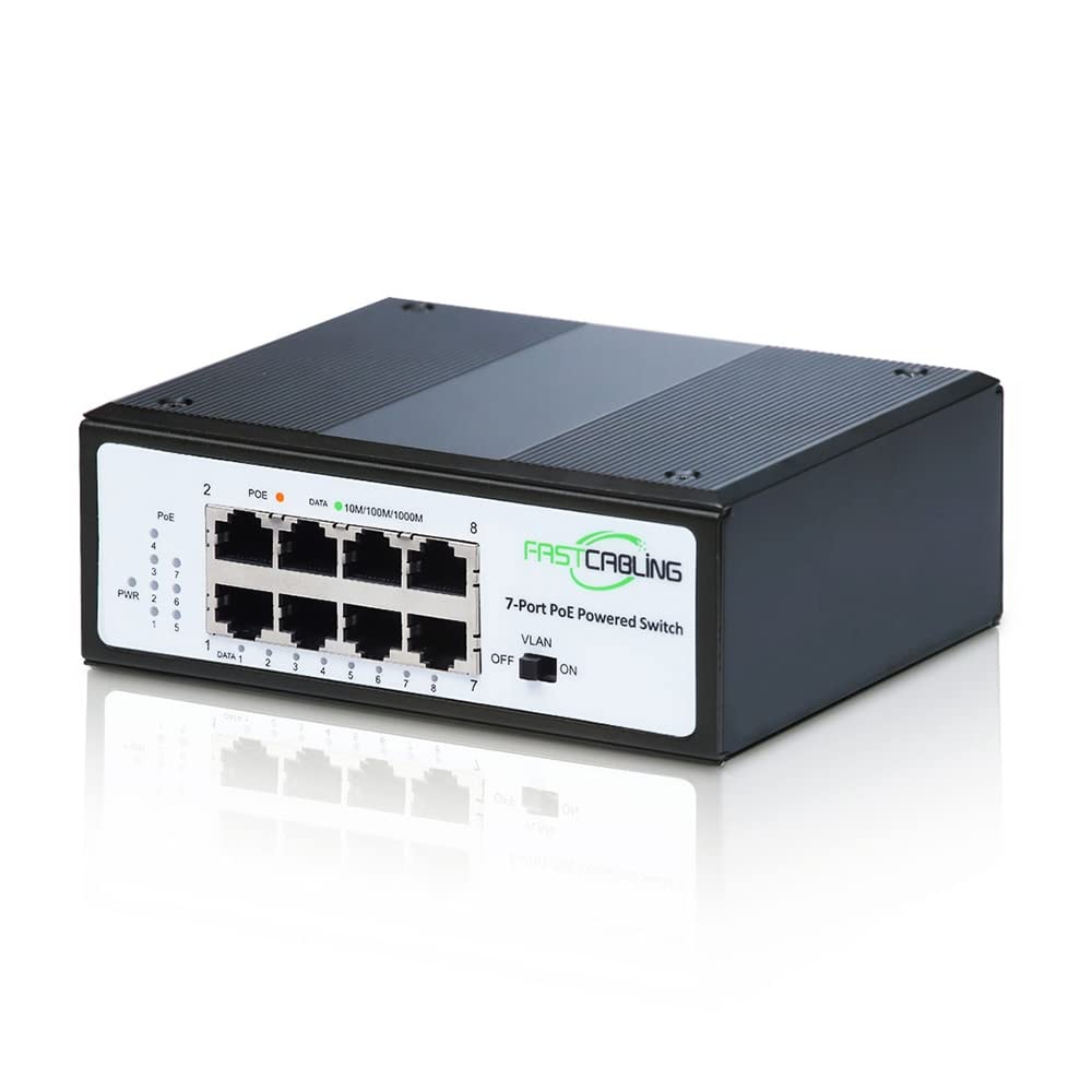 PoE Powered Switch, PoE+ Extender, 71W Passthrough Power S11030