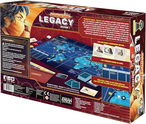 Board Game (Red) 2-4 Players N693