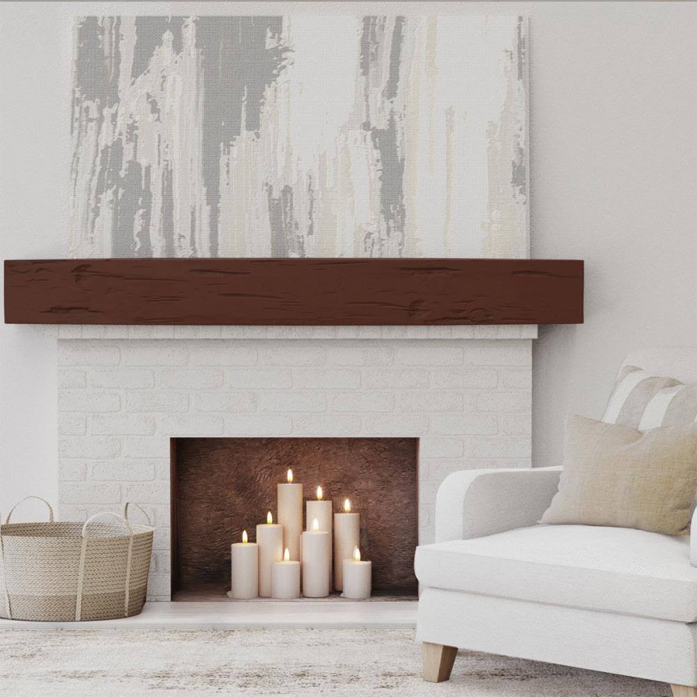 Faux Wood Fireplace Mantel E806909
