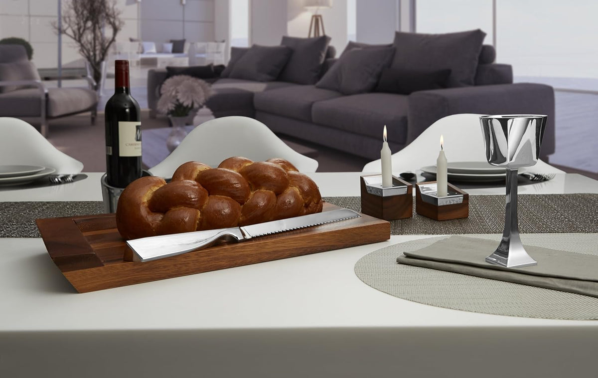Wood and Alloy Seder Plate X608312