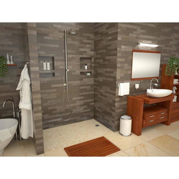 30x22 Shower Base with Drain Plate S391