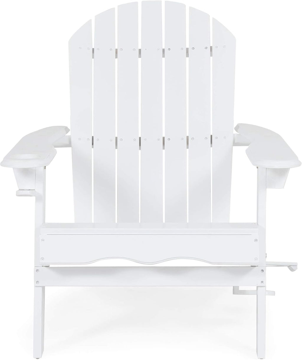 Gray Acacia Wood Folding Adirondack Chair T799