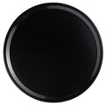 Circular Serving Tray Black Fiberglass O97504