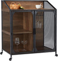 Industrial Storage Cabinet with Metal Mesh Door R456398