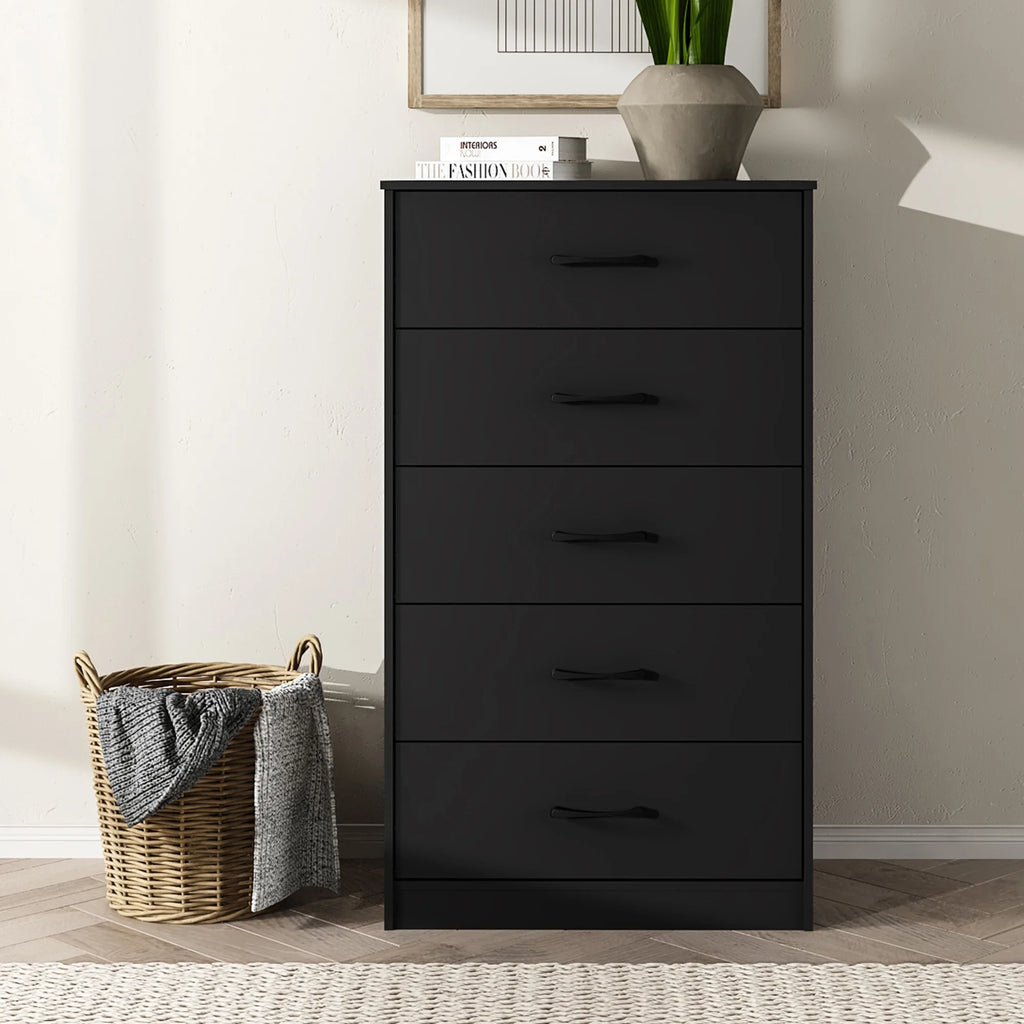White 5 Drawer Dresser Z2071