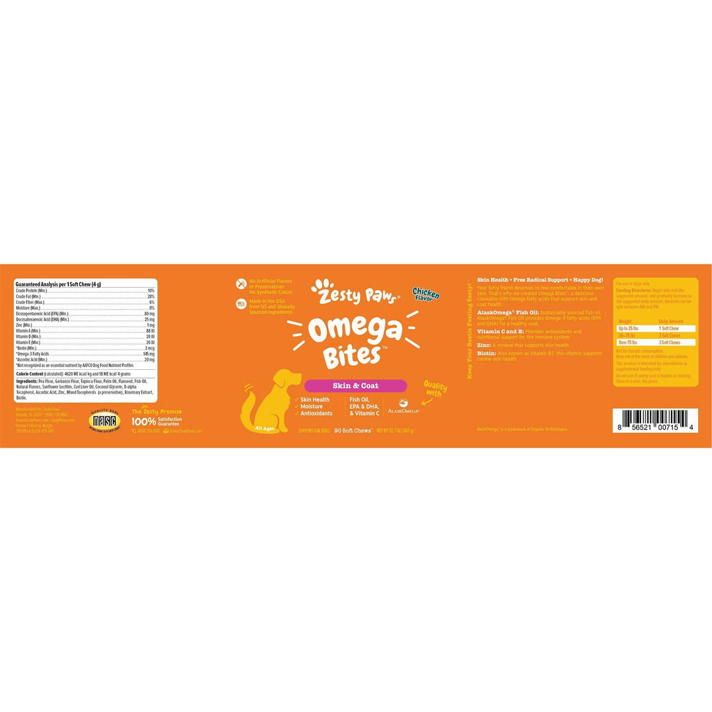 Omega Bites for Dogs Skin B870888