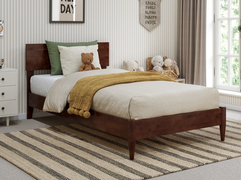 Solid Wood Low Profile Platform Bed C761
