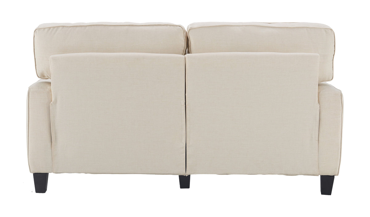 Buttercream Fabric Loveseat Y69731