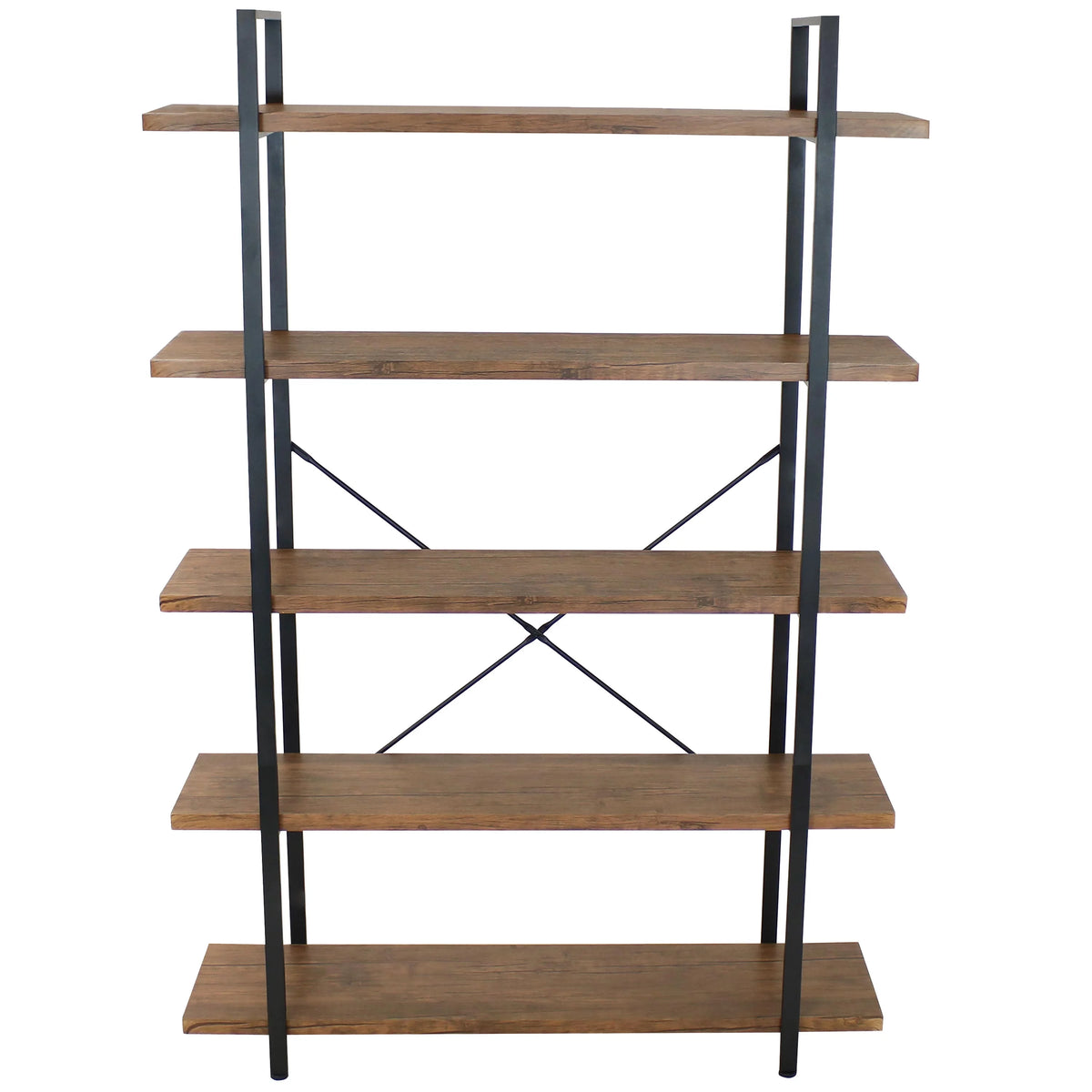 5 Shelf Wood Veneer Bookshelf K236583