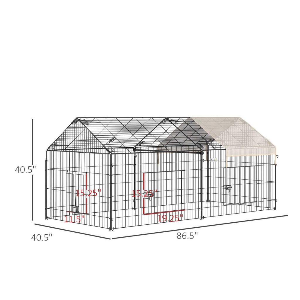 Outdoor Metal Kennel Enclosure M184431