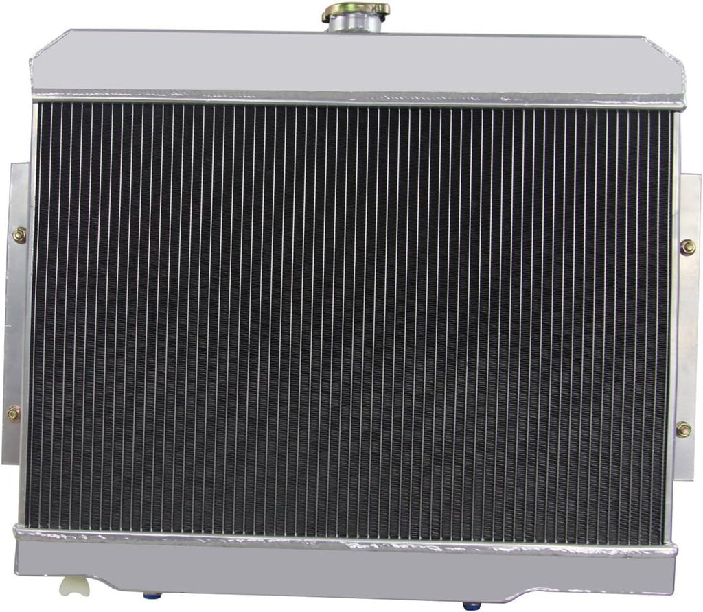 3 Row Aluminum Radiator with Shroud and 2x12'' Fan P4289