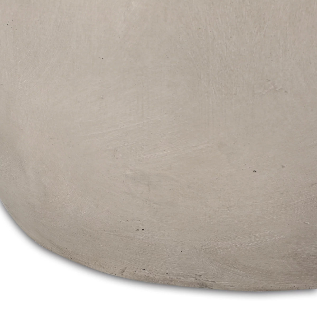 Light Gray Concrete Side Table E583851
