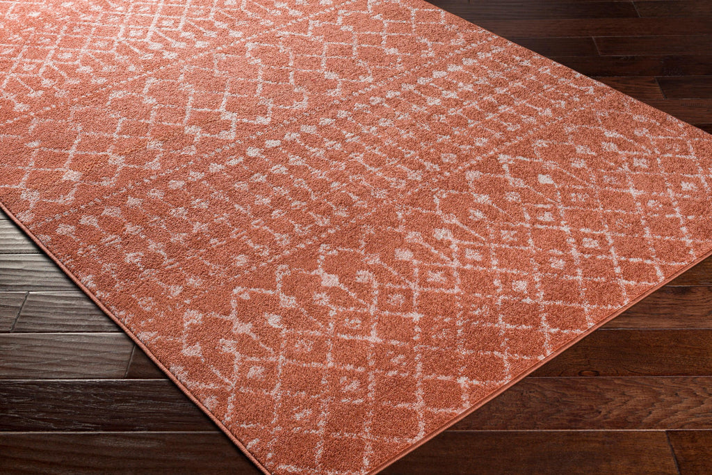 5x7 Coral Area Rug M695467