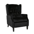 Fabric Tufted Wingback Recliner G54778
