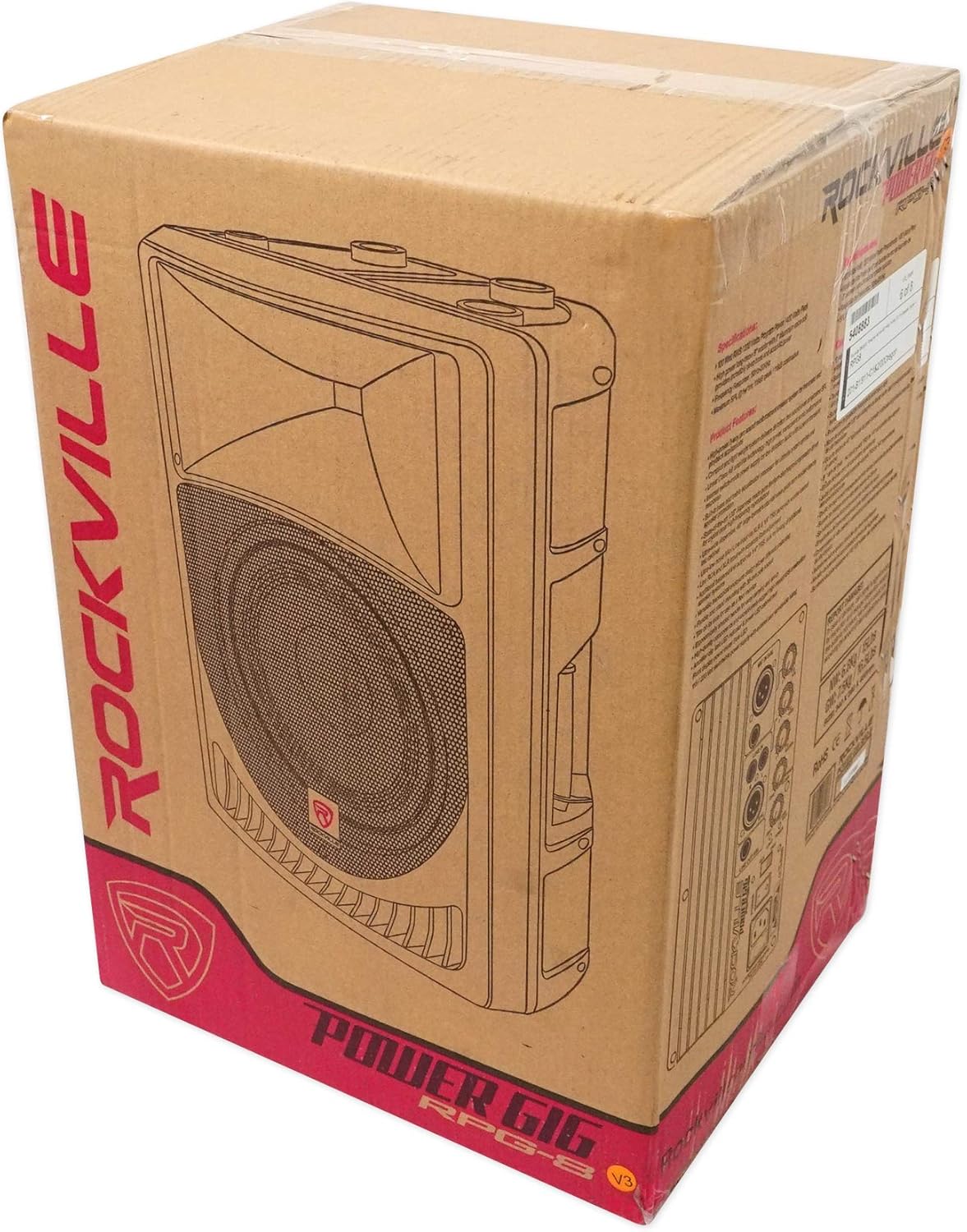 8 Powered PA Speakers and 15 Subwoofer Y175590