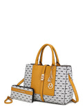 Satchel Handbag with Wallet 2 Pieces H53877