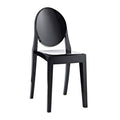 Polycarbonate Armless Chair Set of 2 N980206