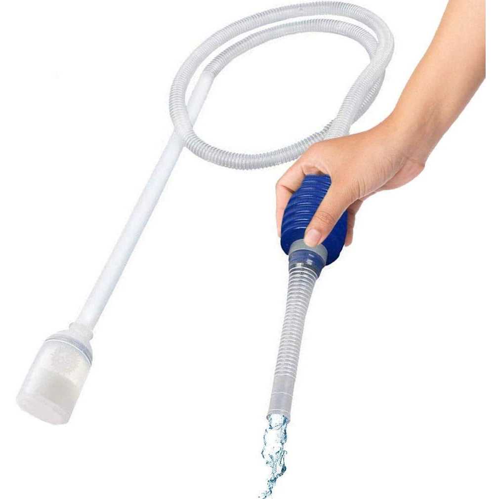 Gravel Cleaner Vacuum Pump & Tank Water Changer Aquarium Siphon V80470