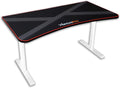 Black White Gaming Desk with Cable Management L650020